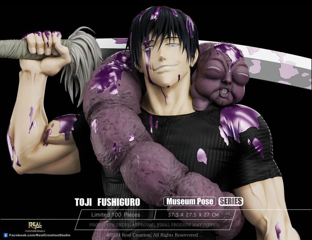  Toji Fushiguro - jujutsu Kaisen - Real Creation 