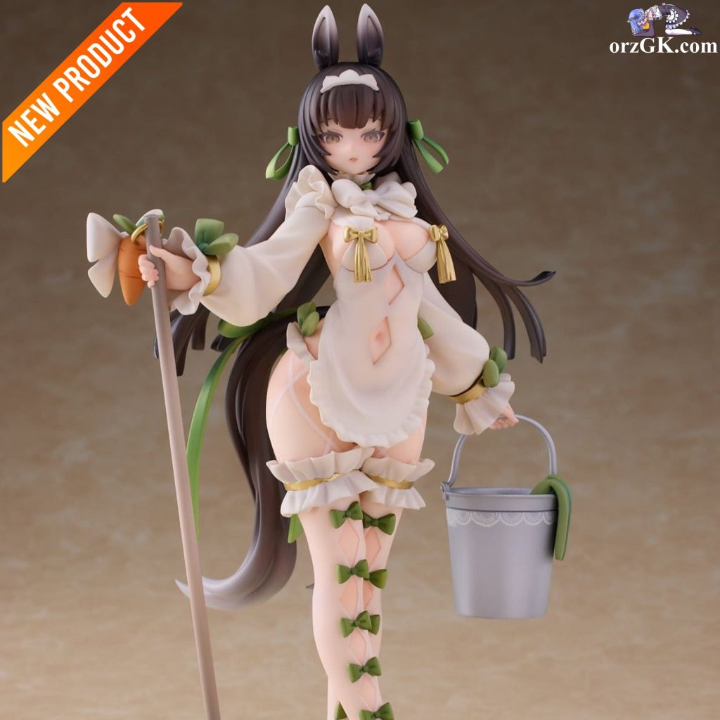  [ ORDER ] Original Interracial Maid Outfit Hippo Little Green - Magi Art Studio 