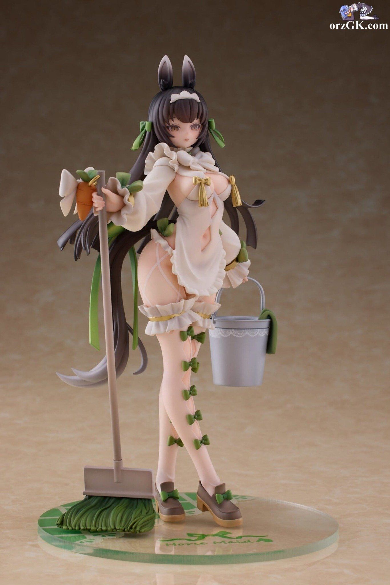  [ ORDER ] Original Interracial Maid Outfit Hippo Little Green - Magi Art Studio 