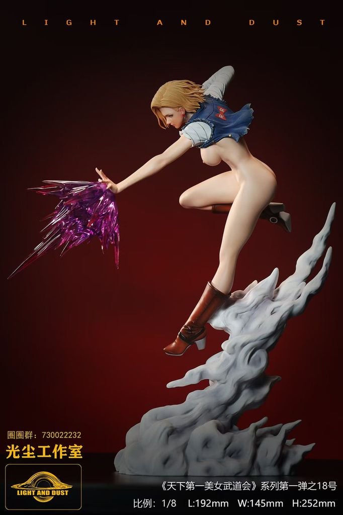  Android 18 - Dragon Ball R18 - Light and Dust Studio 