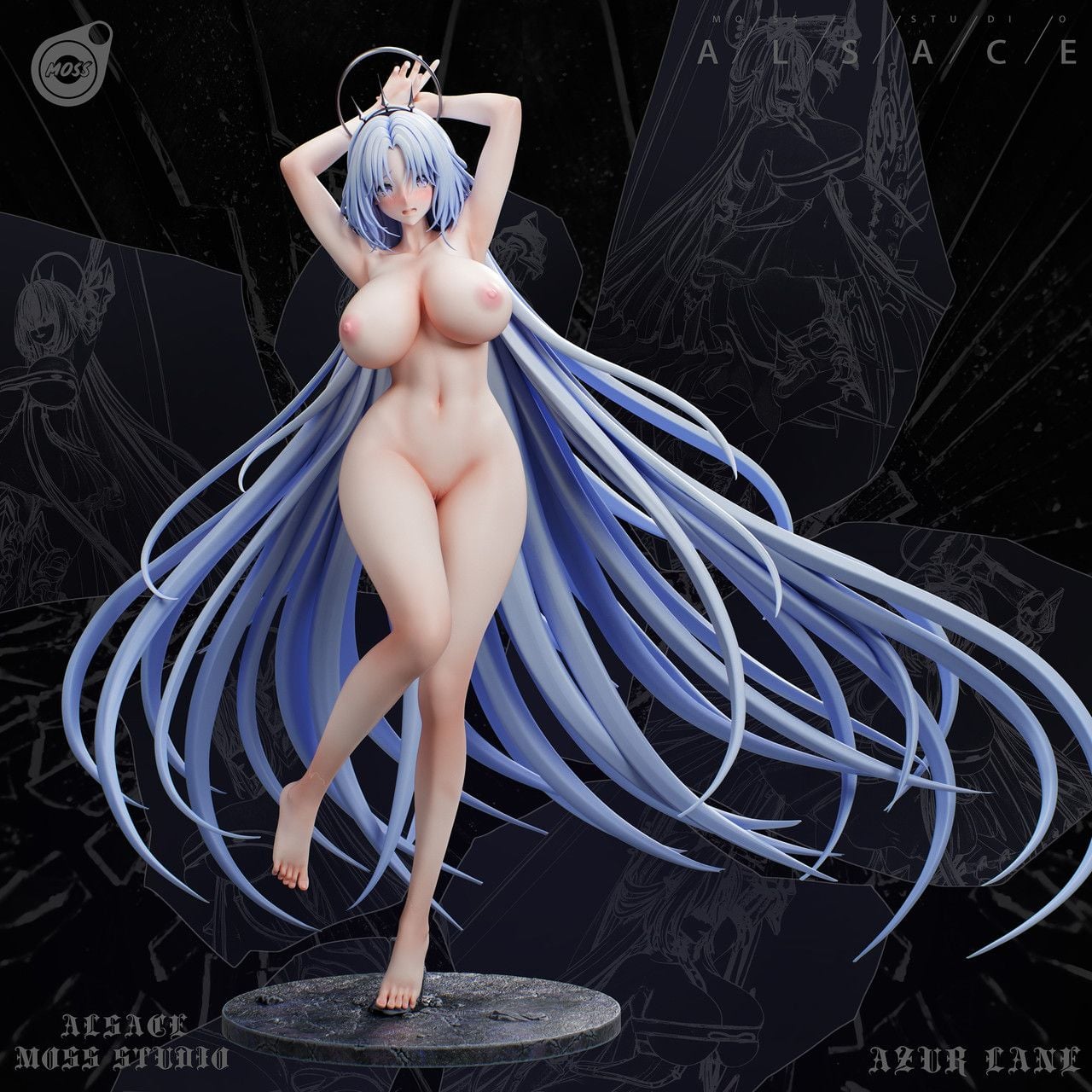  Alsace - Azur Lane R18 - MOSS Studio 