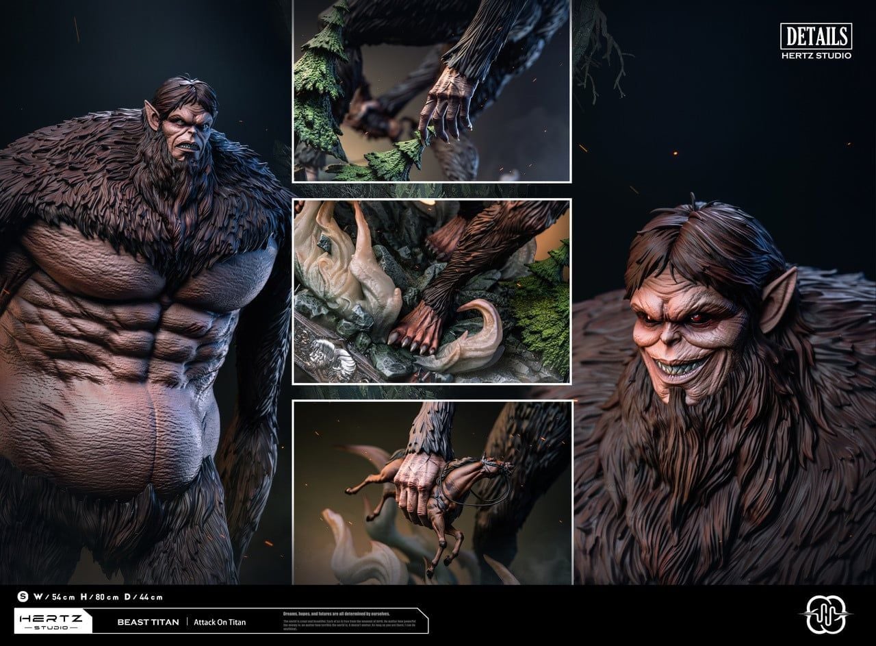  Beast Titan - Attack on Titan - Hertz Studio 