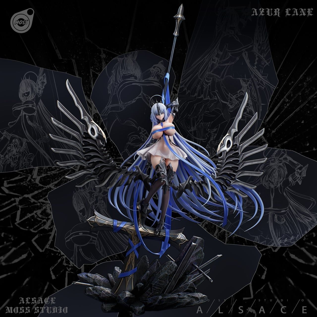  Alsace - Azur Lane R18 - MOSS Studio 