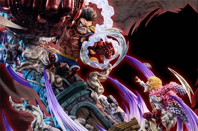  Luffy vs Doflamingo - one piece 