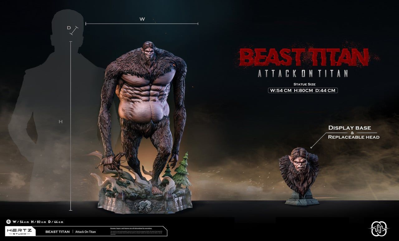  Beast Titan - Attack on Titan - Hertz Studio 