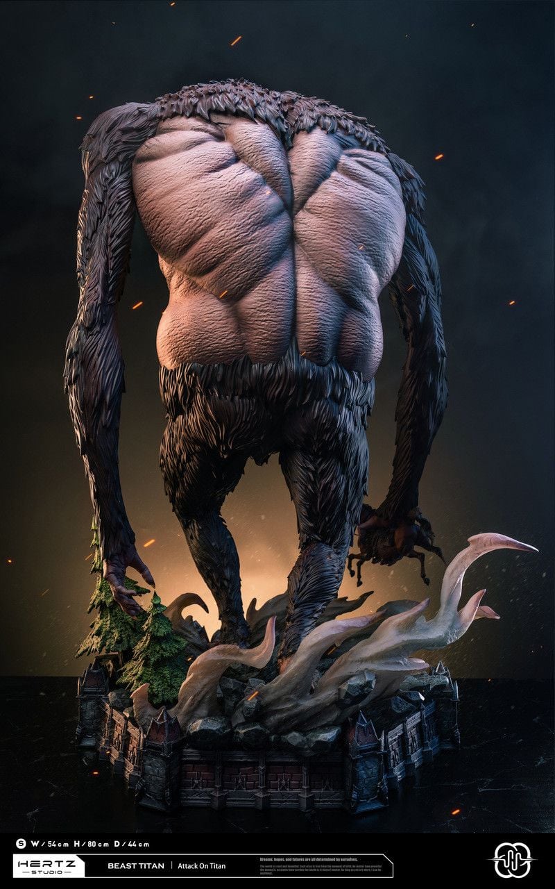  Beast Titan - Attack on Titan - Hertz Studio 