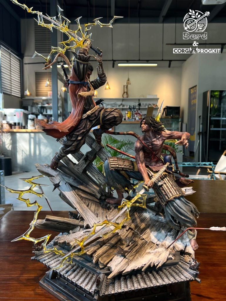  Sekiro VS Genichiro - Sekiro: Shadows Die Twice - Bard & Corgi Progkit Studio 