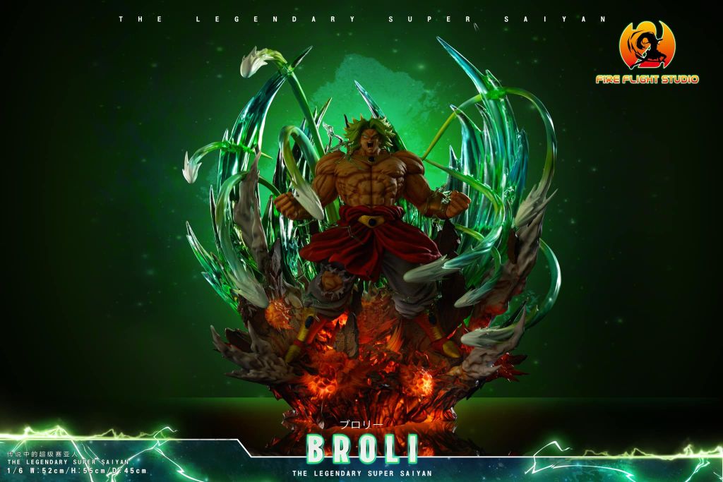  Broly - Dragon Ball - Fire Flight Studio 