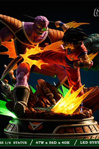  Goku vs Ginyu - Dragon Ball - AR Studio 