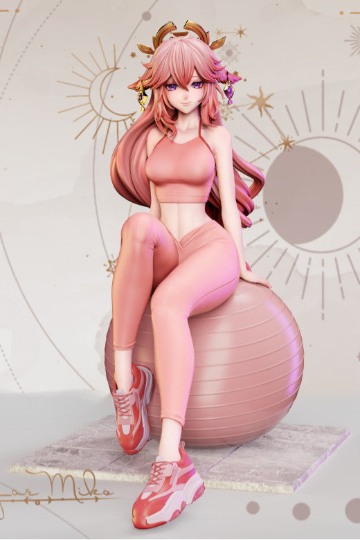  Yae Miko - Genshin Impact R18 - Milk Milk Studio 