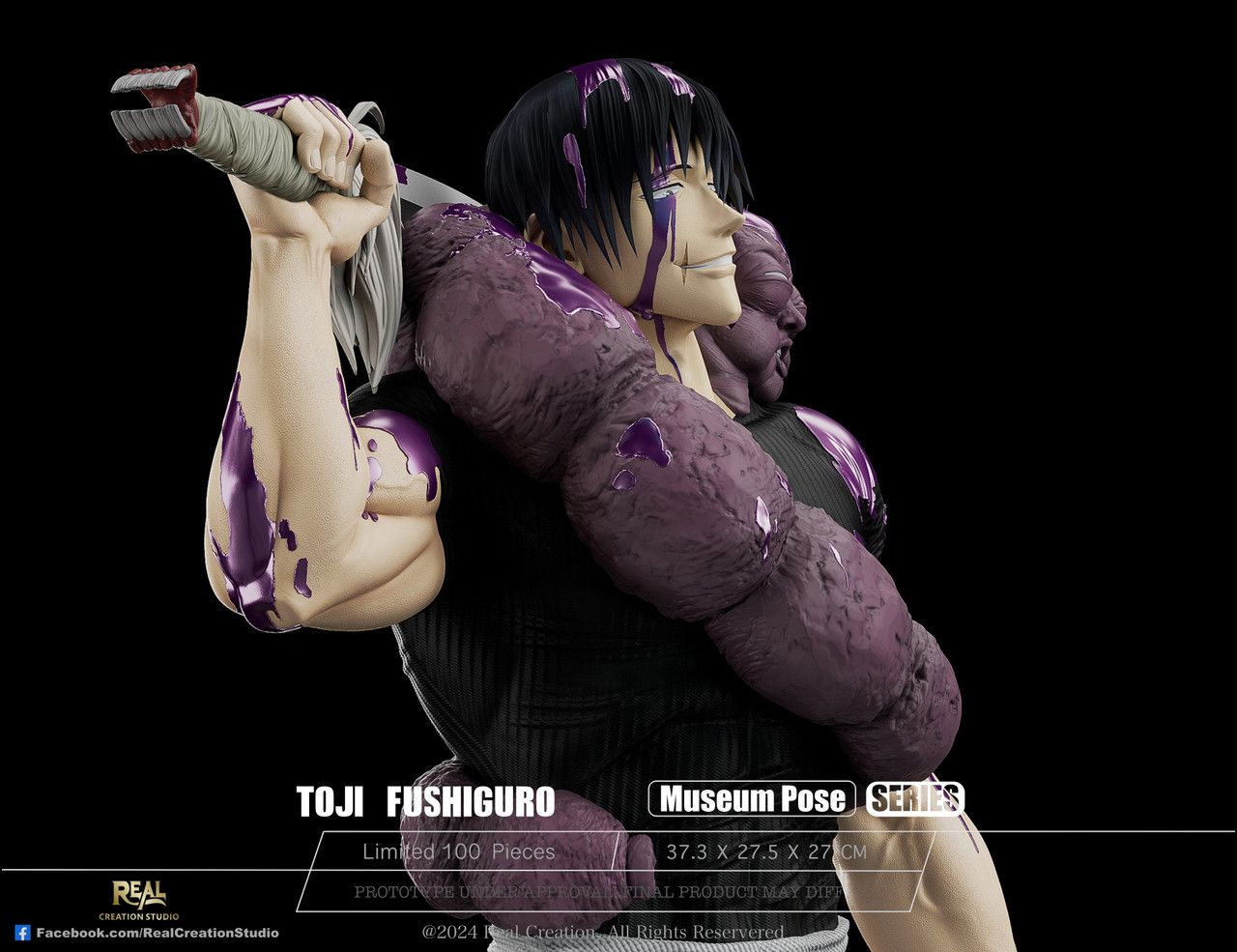  Toji Fushiguro - jujutsu Kaisen - Real Creation 