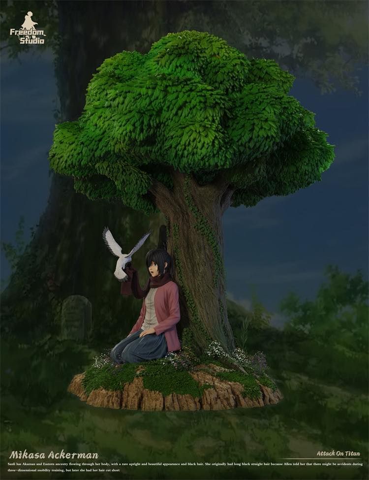  Mikasa - Attack on Titan final season - Freedom Studio 