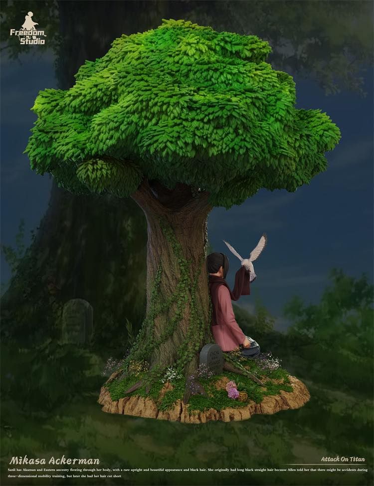  Mikasa - Attack on Titan final season - Freedom Studio 