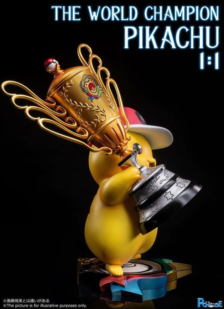  World Champion Pikachu - Pokemon - PC House Studio 