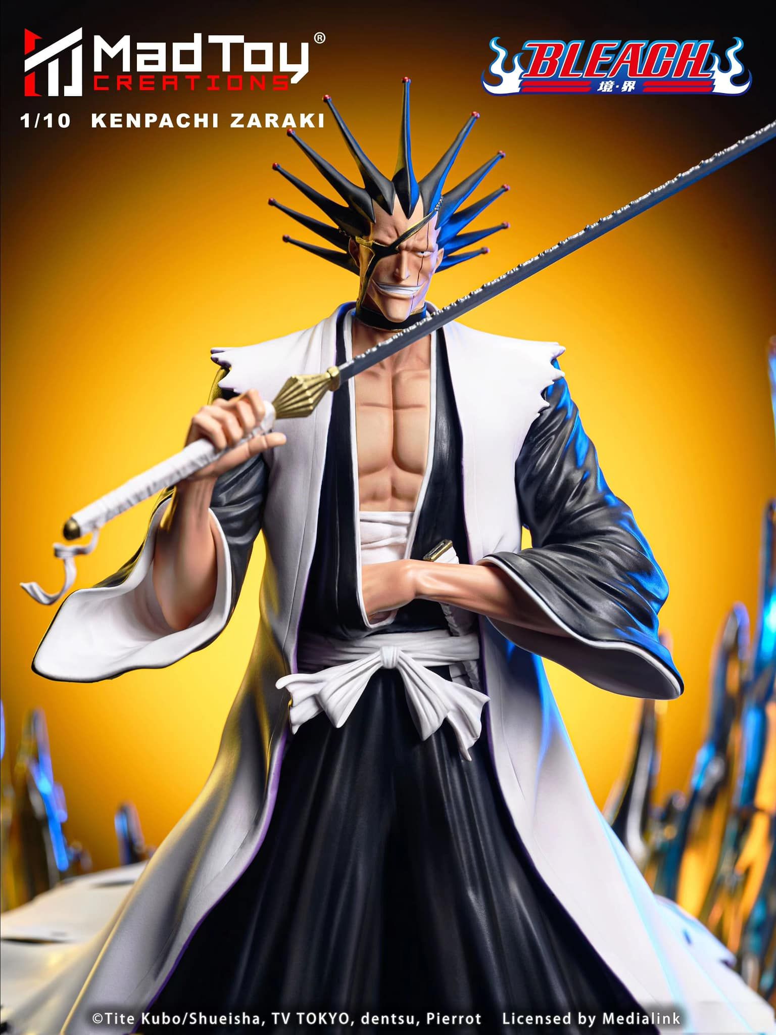Zaraki Kenpachi Bleach MadToy Creations Arthur Figure Real