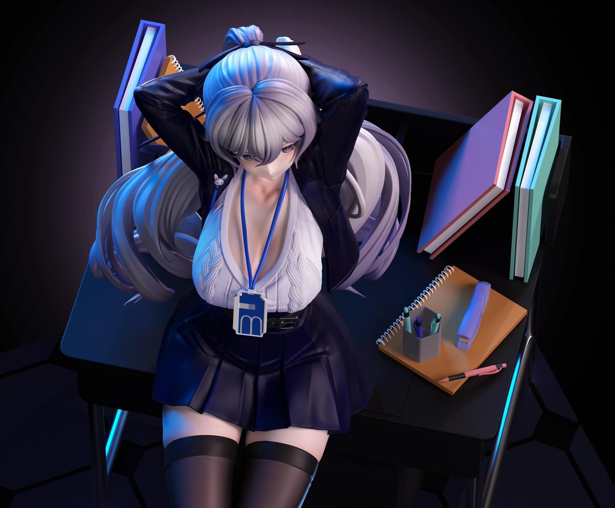  Bronya Zaychik - Honkai Impact 3 R18 - Lou Lan Studio 