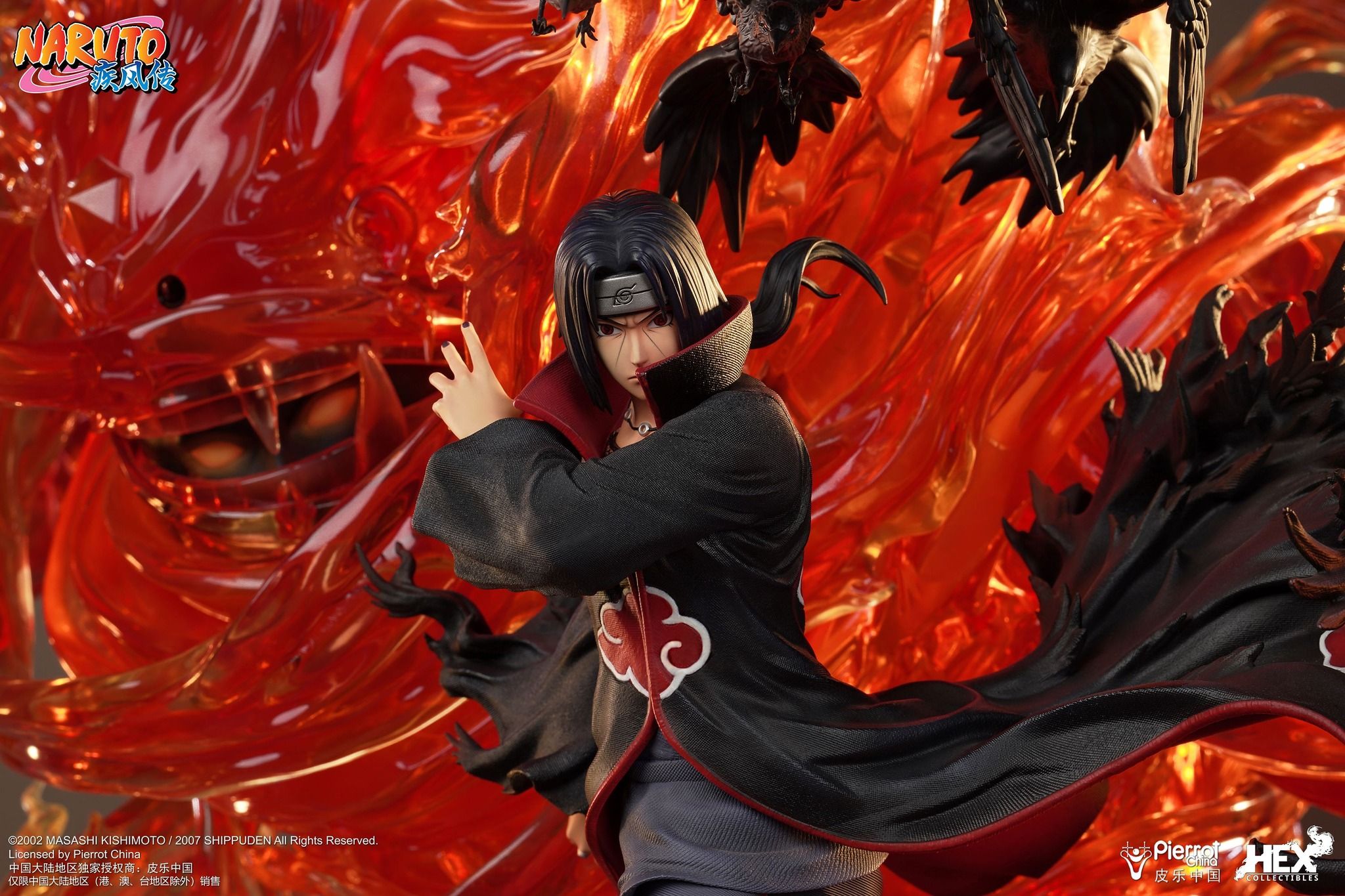  Itachi - Naruto ( licensed ) - HEX Collectibles Studio 