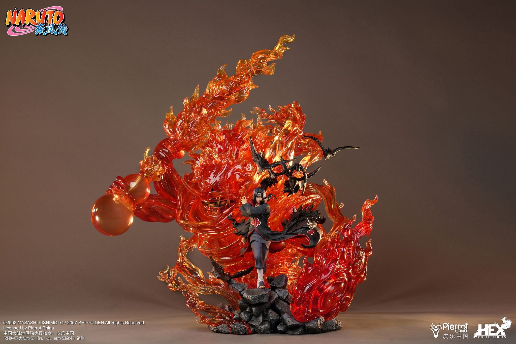 Itachi - Naruto ( licensed ) - HEX Collectibles Studio 