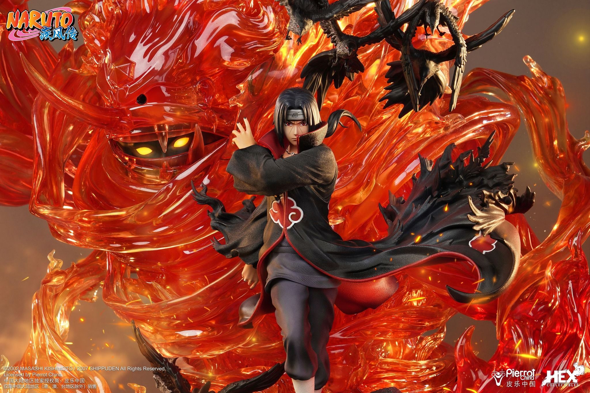  Itachi - Naruto ( licensed ) - HEX Collectibles Studio 