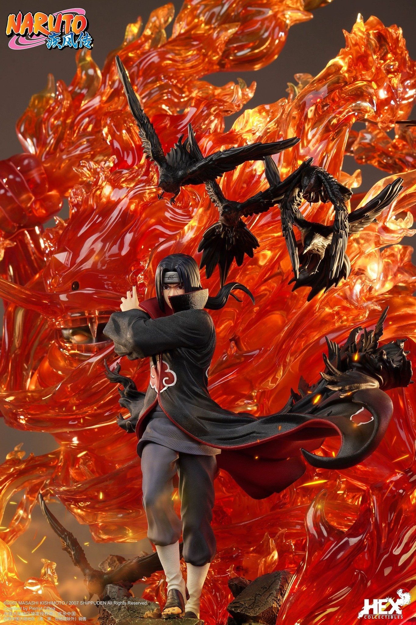  Itachi - Naruto ( licensed ) - HEX Collectibles Studio 