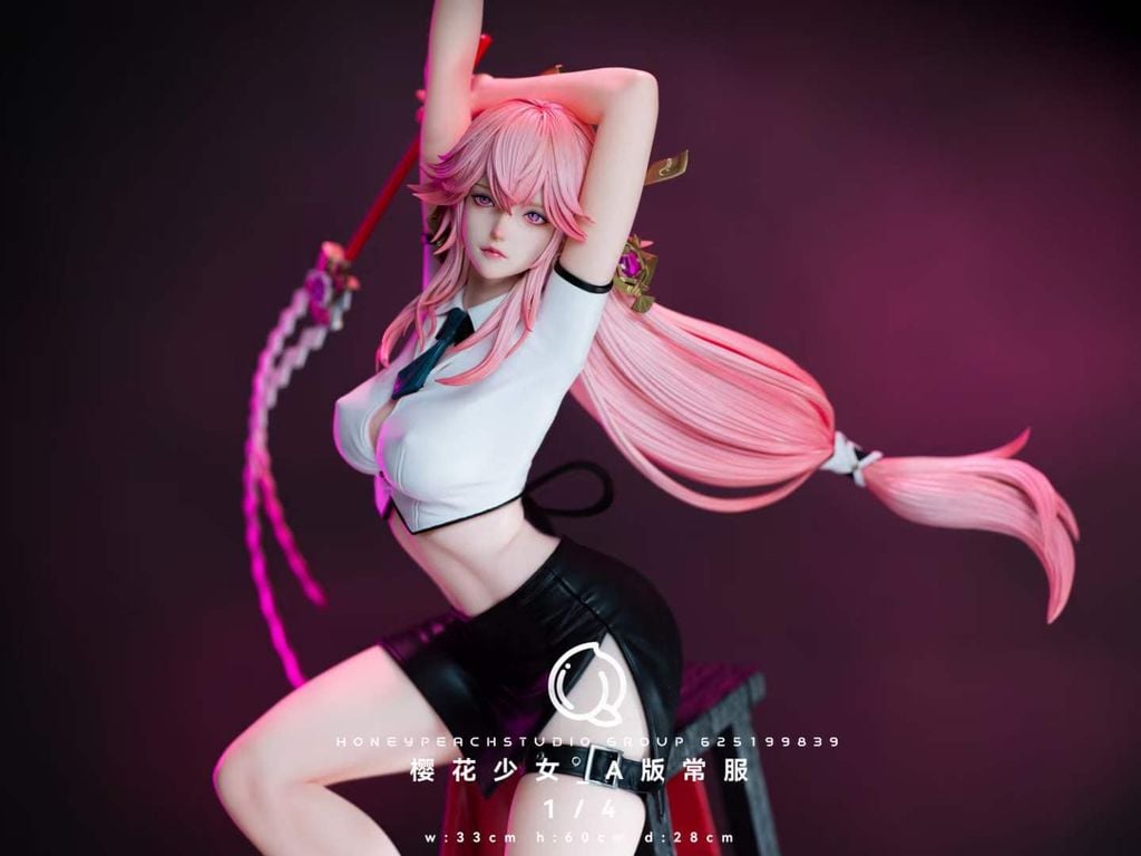  Yae Miko - Genshin Impact R18 - Honey Peach Studio 