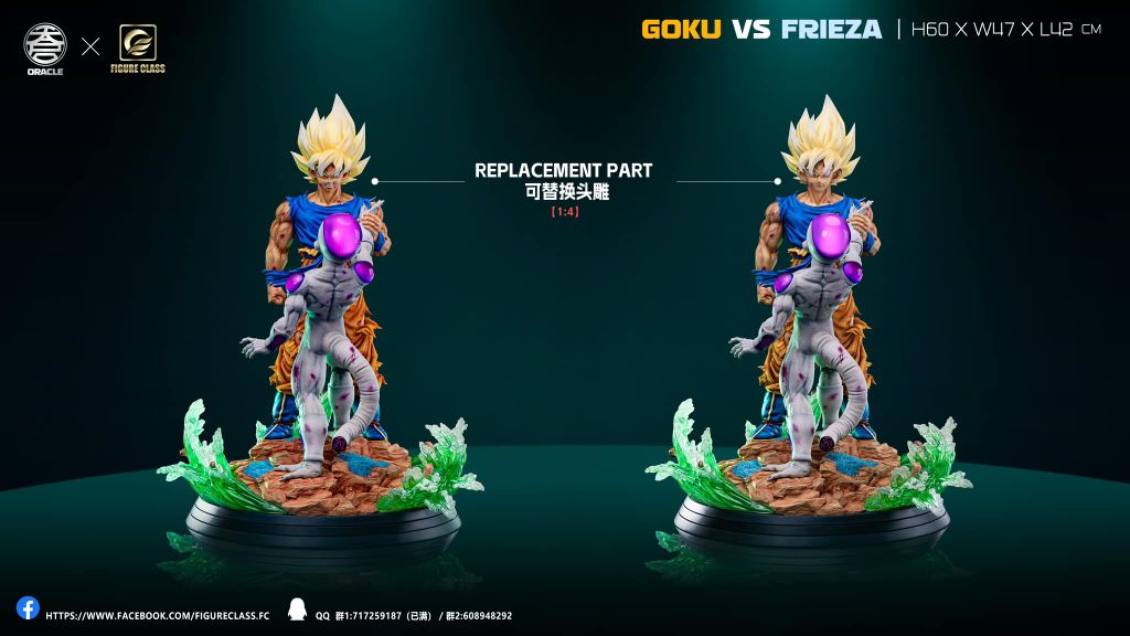  Goku vs Frieza - Dragon Ball - Figure Class & ORACLE Studio 