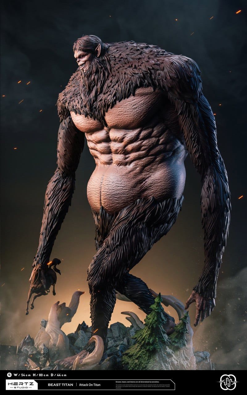  Beast Titan - Attack on Titan - Hertz Studio 