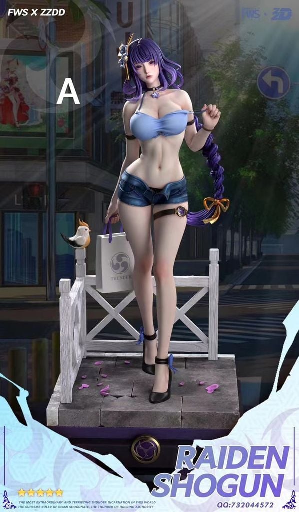  Raiden Shogun - Genshin Impact R18 - FWS & ZZDD Studio 