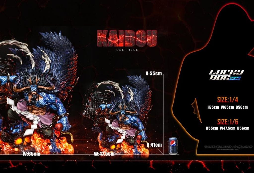  Kaido - One Piece - Lucky Dog Studio 