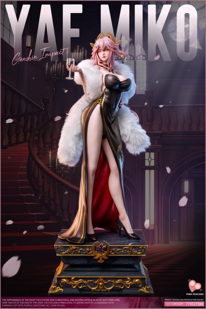  Yae Miko - Genshin Impact R18 - Pink Peaches Studio 