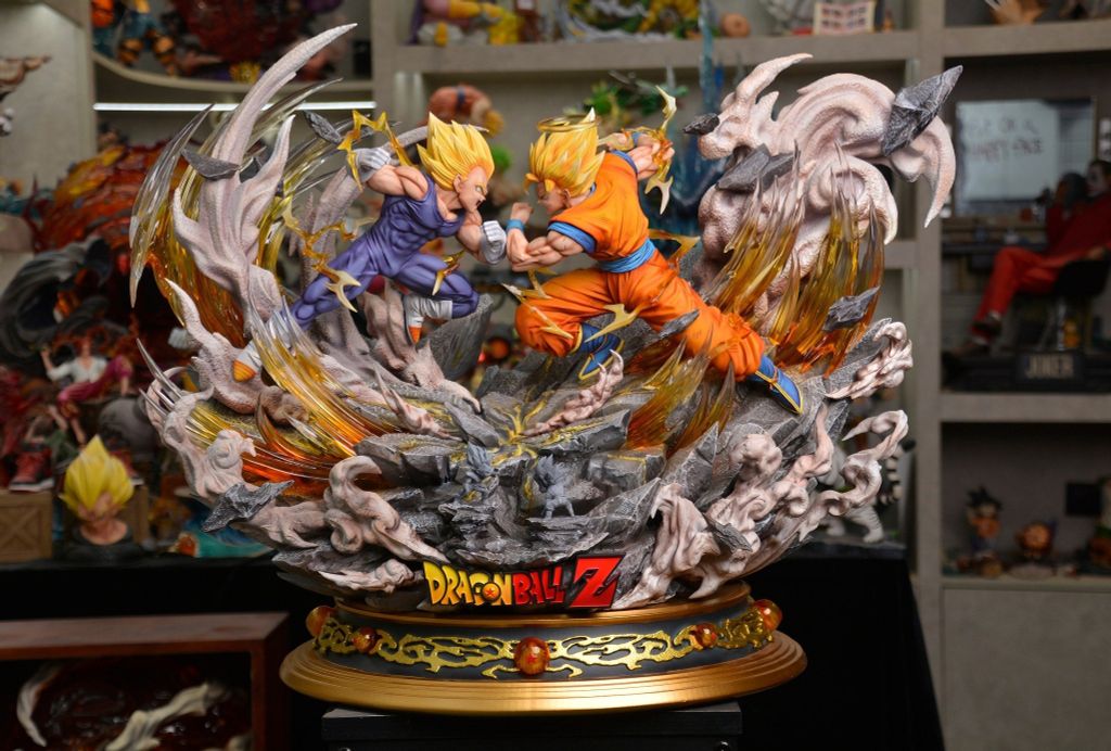  Goku vs Vegeta - Dragon Ball - WL Studio 