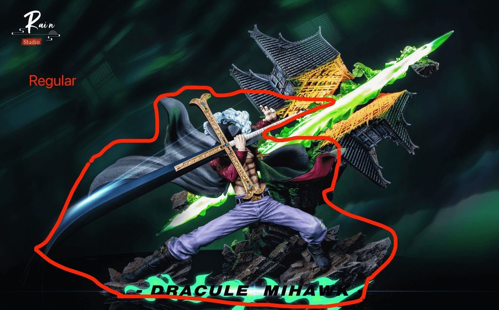  Mihawk - One Piece - Rain Studio 