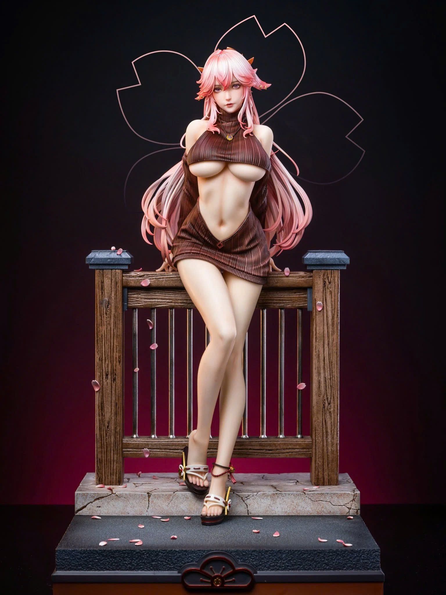  [ HÀNG SẴN ] Raiden shogun & Yae Miko casual ver - Genshin Impact - FA Studio 