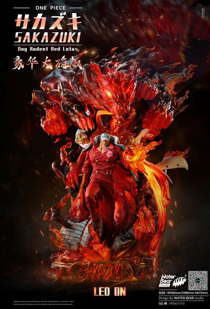  Akainu - One piece - Water Bear Studio 