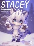  Snow Leopard Stacey - Ninety Seven Studio 