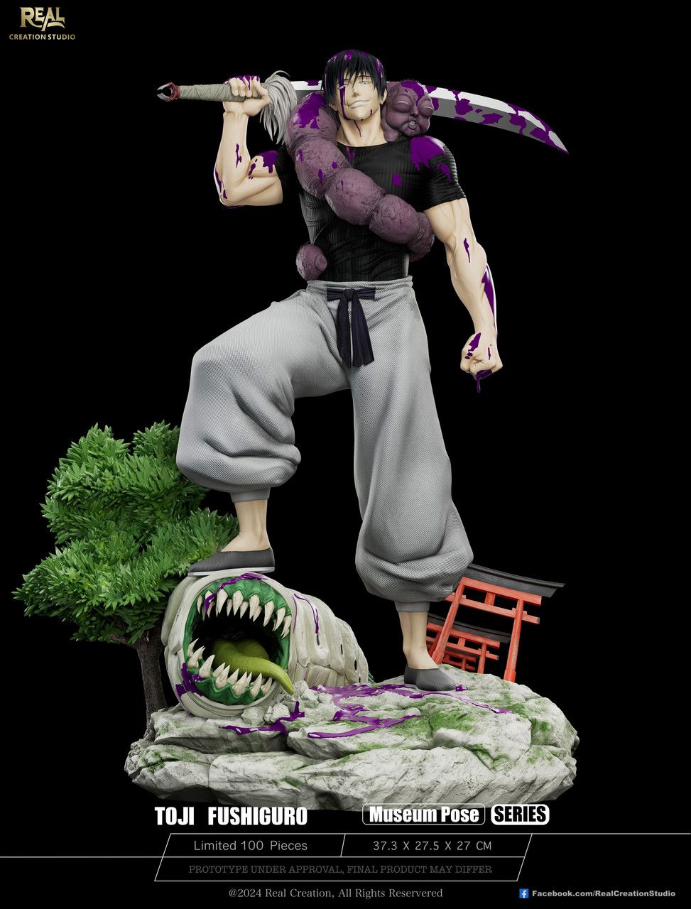  Toji Fushiguro - jujutsu Kaisen - Real Creation 