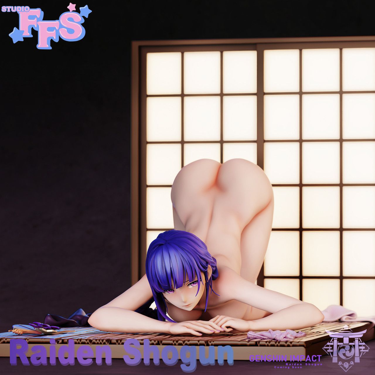  Raiden Shogun - Genshin Impact R18 - FF Studio 