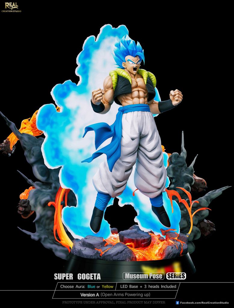  Super Gogeta - Dragon Ball Super - Real Creation Studio 