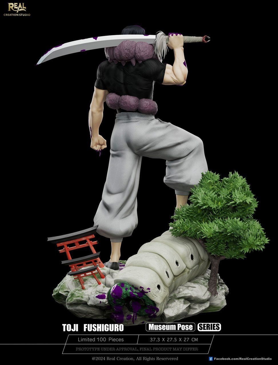  Toji Fushiguro - jujutsu Kaisen - Real Creation 