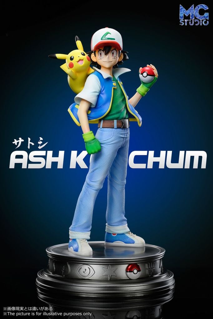  Ash Ketchum - Pokemon - MG Studio 
