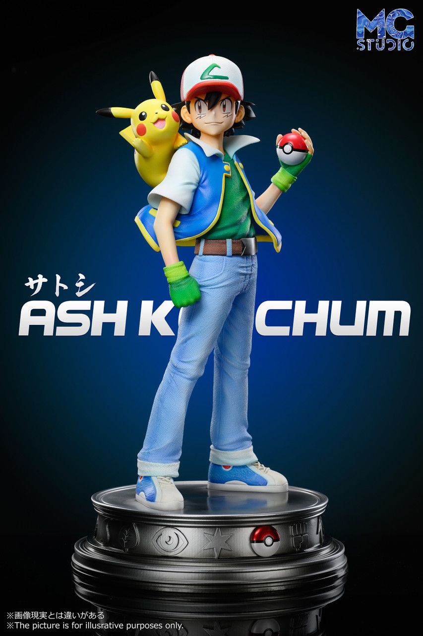  Ash Ketchum - Pokemon - MG Studio 