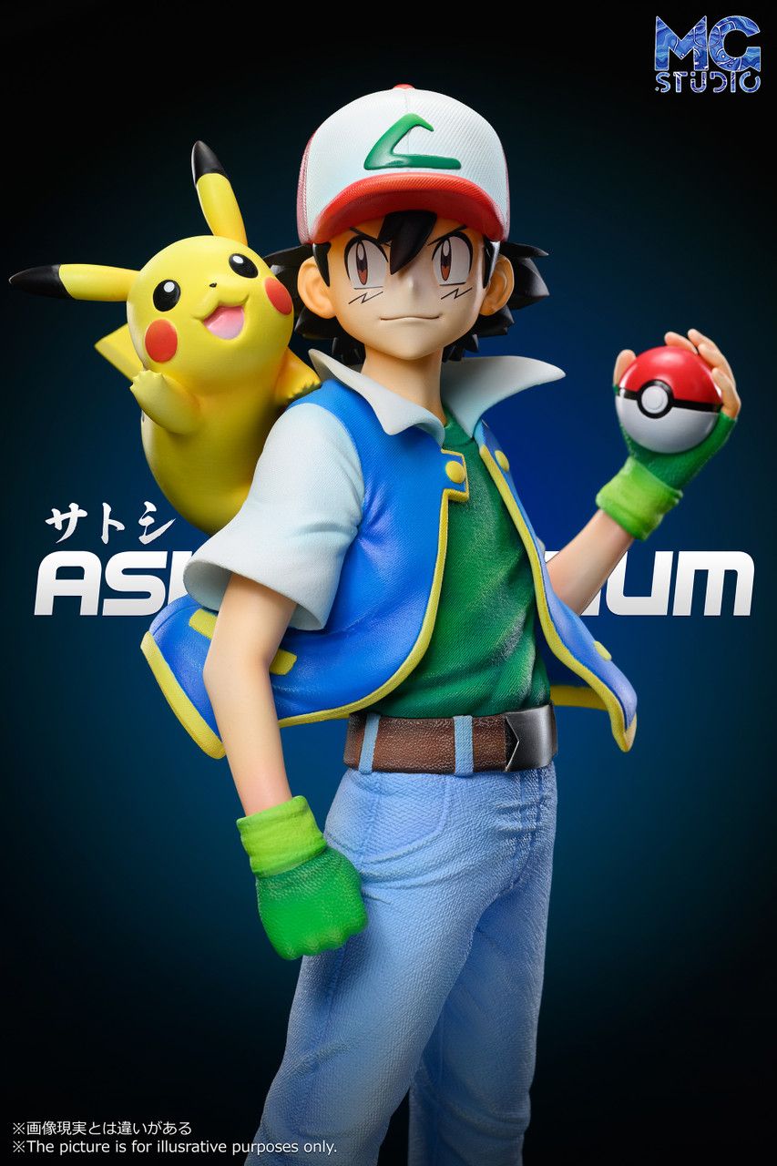  Ash Ketchum - Pokemon - MG Studio 