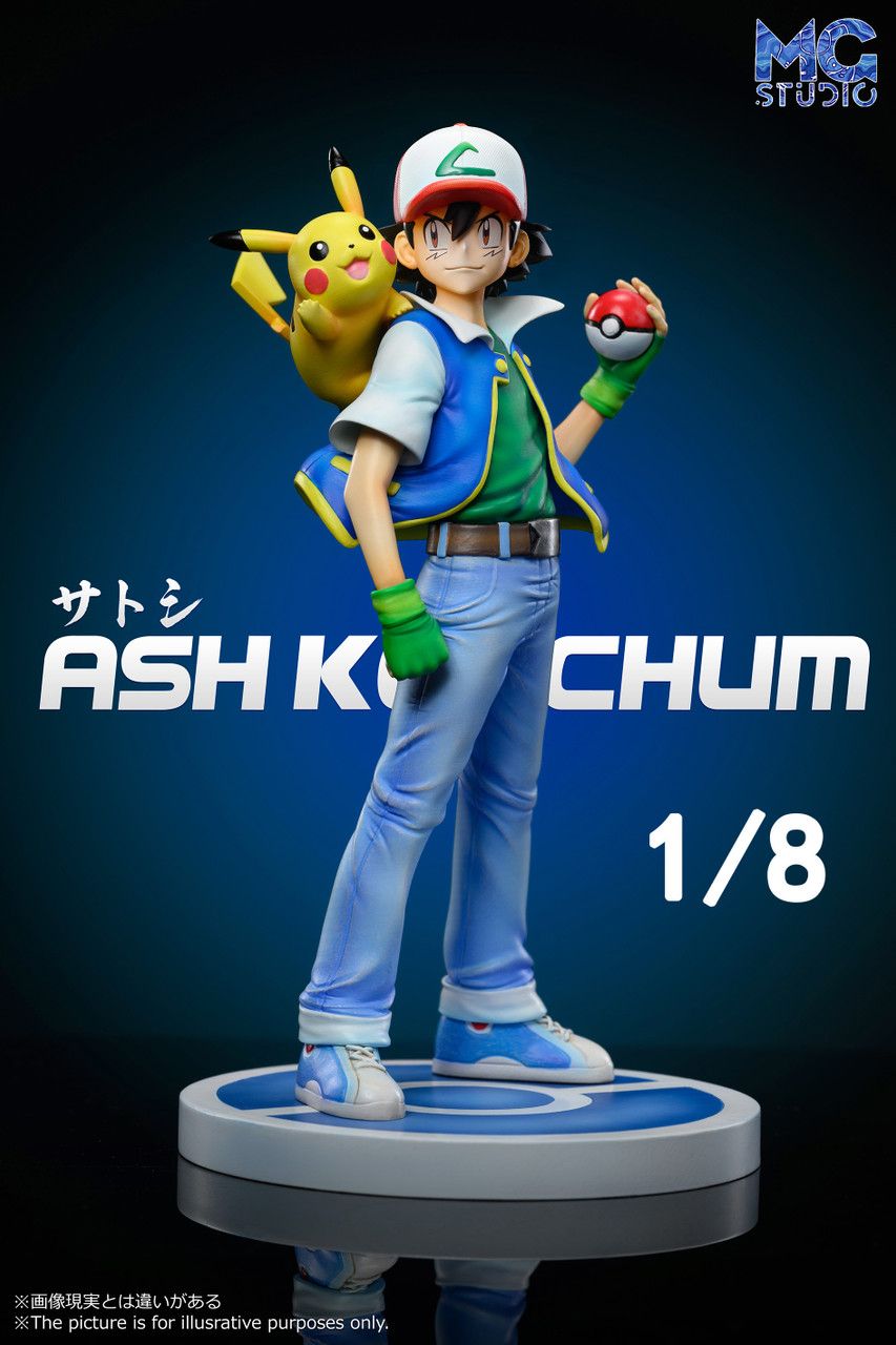  Ash Ketchum - Pokemon - MG Studio 