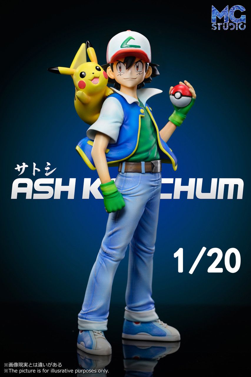  Ash Ketchum - Pokemon - MG Studio 