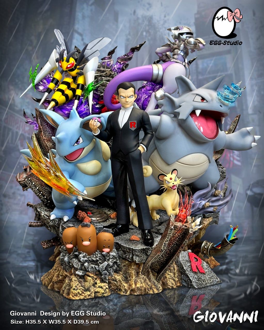  Giovanni - Pokemon - EGG Studio 