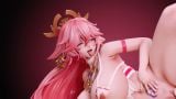  Yae Miko - Genshin Impact R18 - Arctic Wolf Studio 