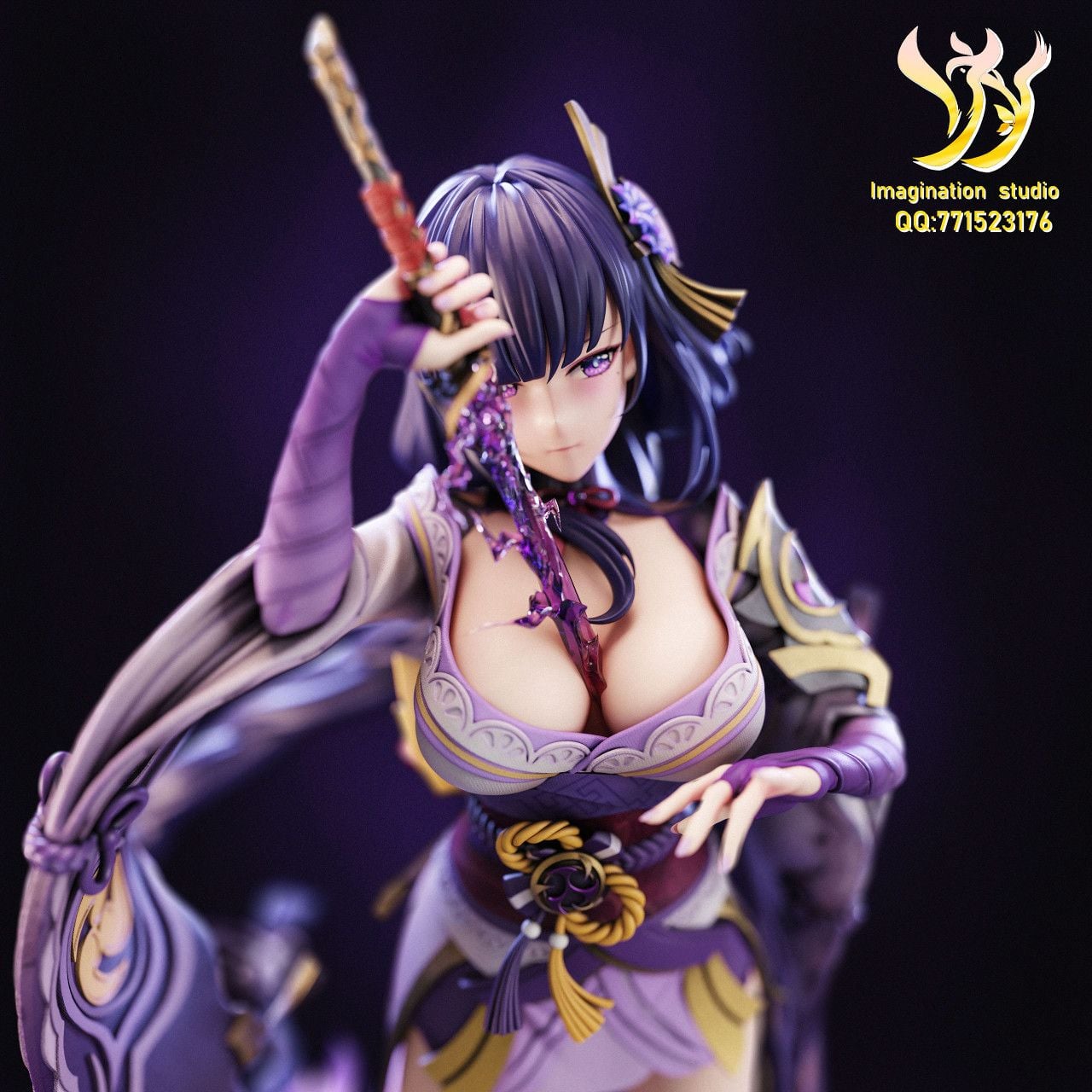  Raiden Shogun & Yae Miko - Genshin Impact R18 - YY Studio 