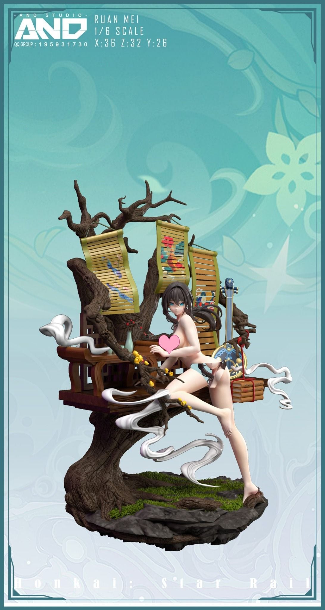  Ruan Mei - Honkai Star Rail R18 - AND Studio 
