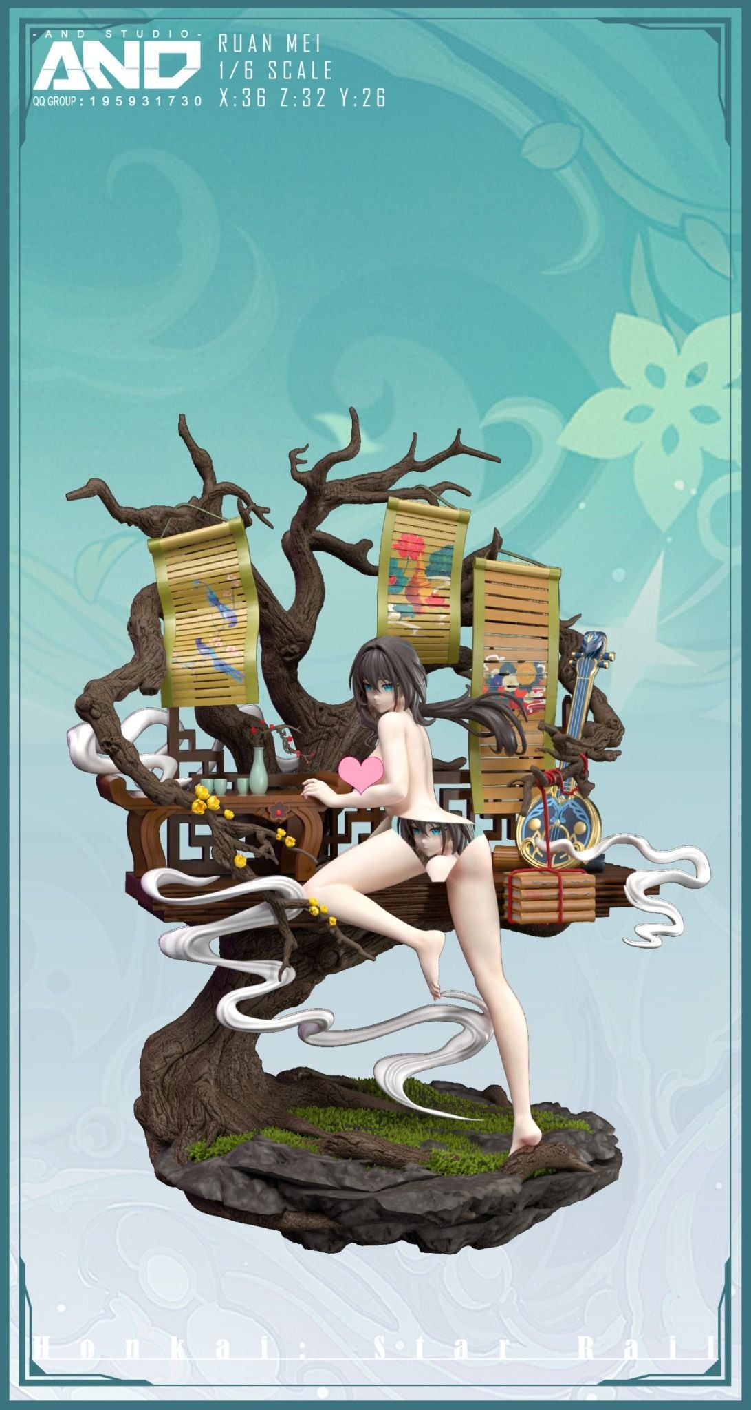  Ruan Mei - Honkai Star Rail R18 - AND Studio 