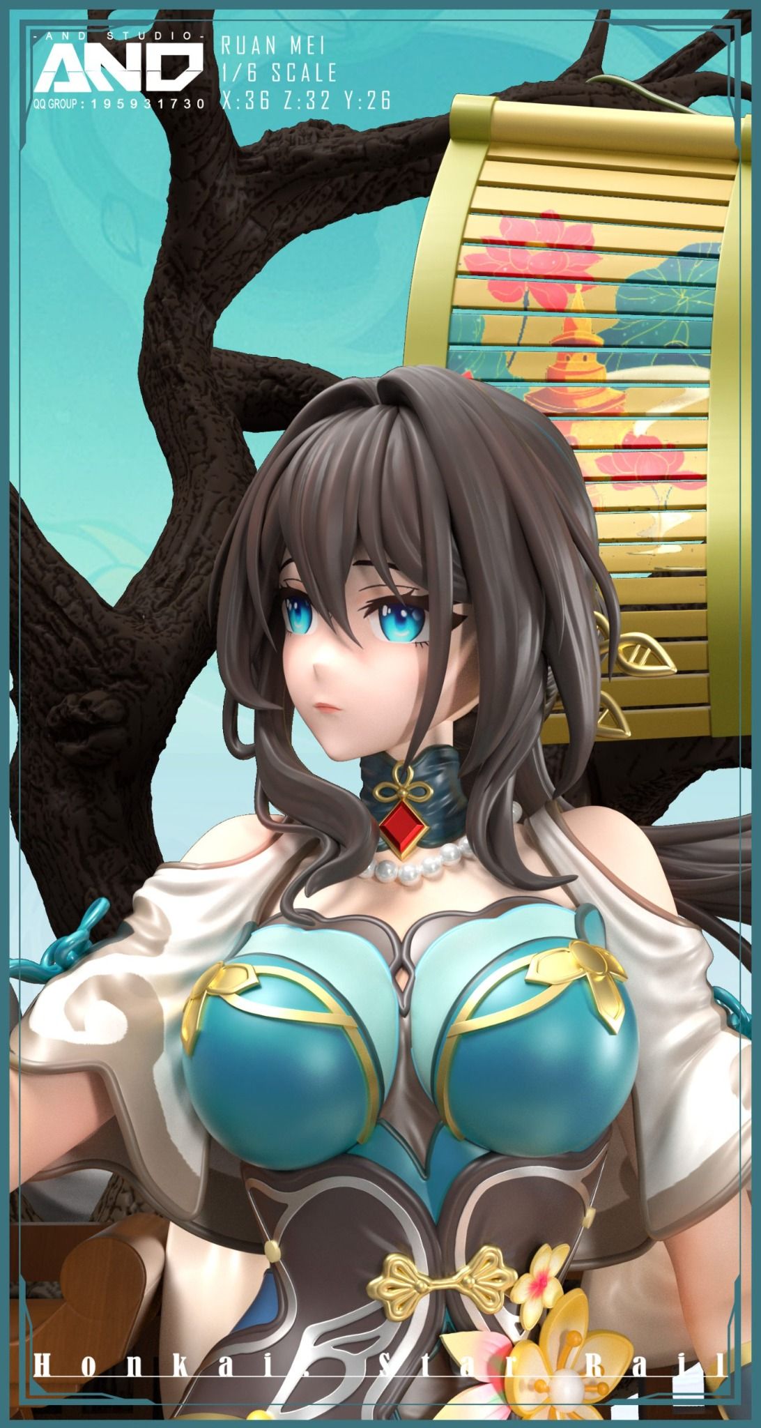  Ruan Mei - Honkai Star Rail R18 - AND Studio 